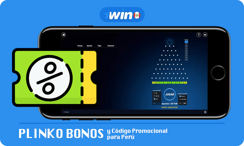Todo sobre 1win Plinko Bonos y Código Promocional para Perú