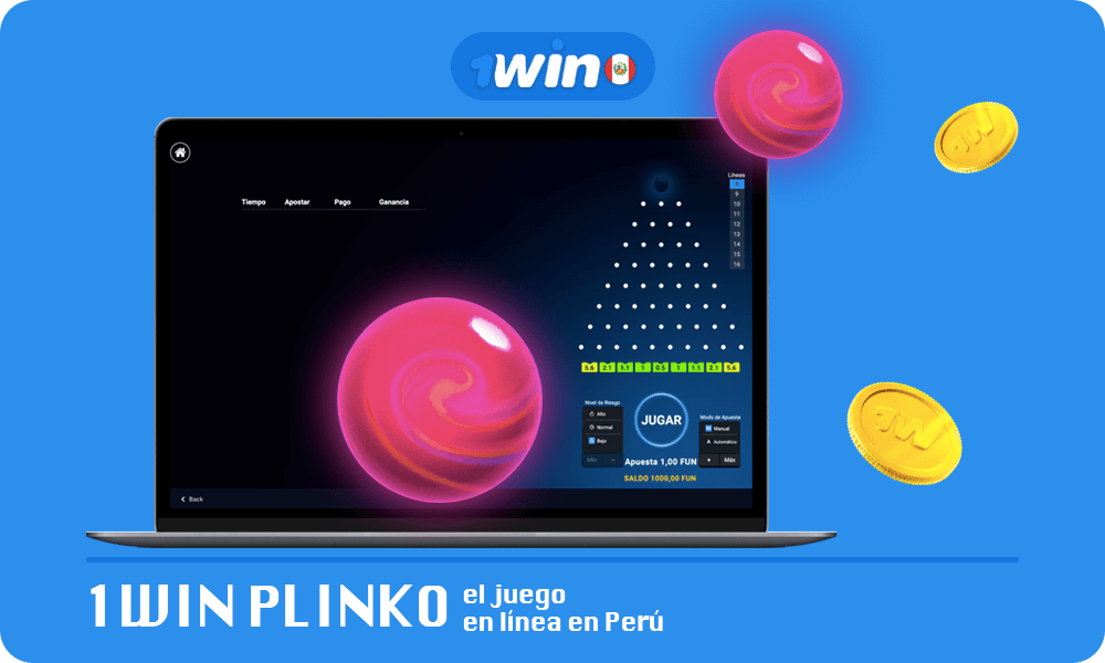 Breve información sobre 1win Plinko el juego en línea en Perú
