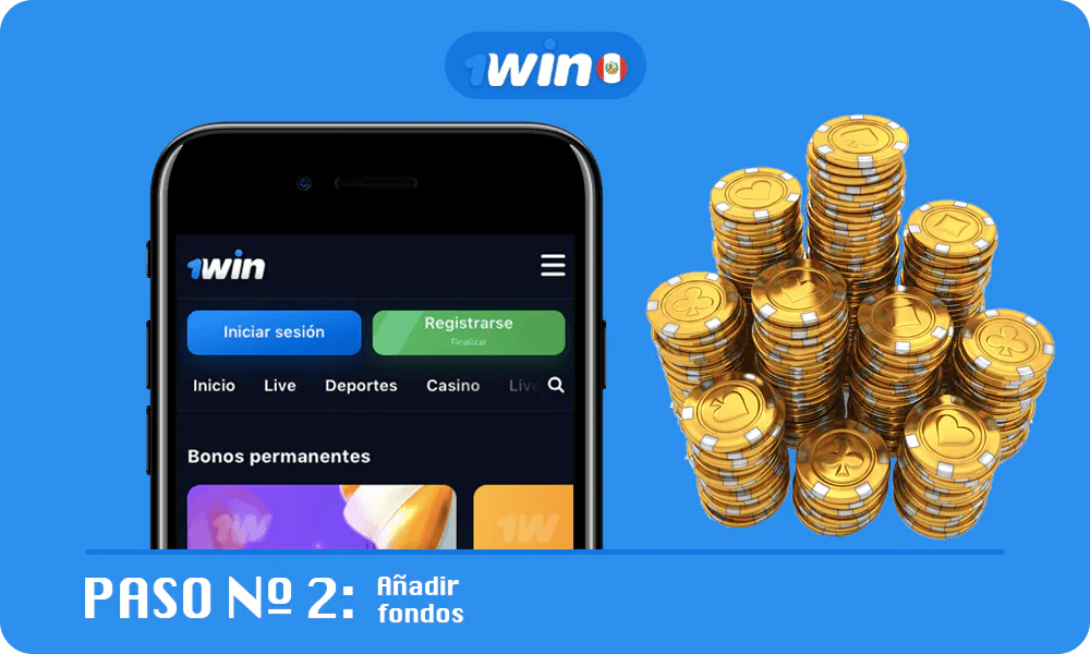 Paso nº 2: Añadir fondos