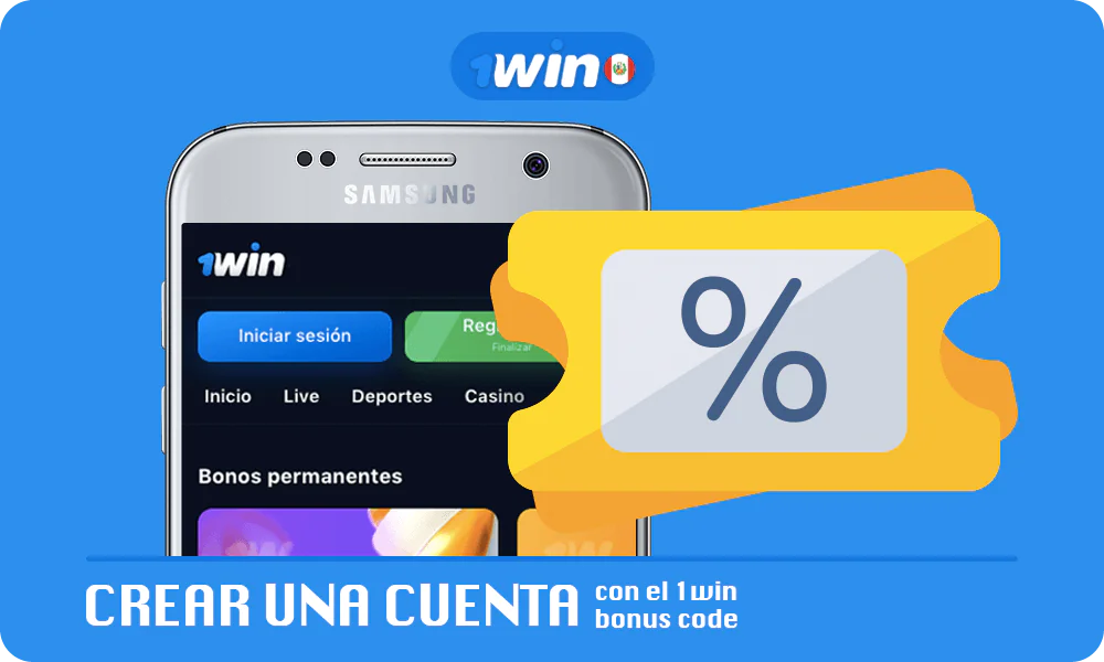 Instrucciones paso a paso para crear una cuenta con el 1win bonus code