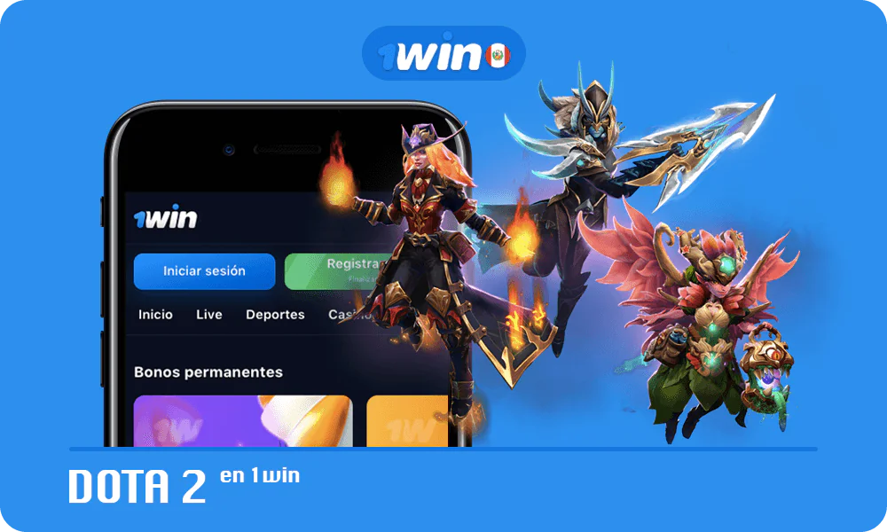 Más información sobre Dota 2 - Apuestas virtuales (Vsport) en 1win peru