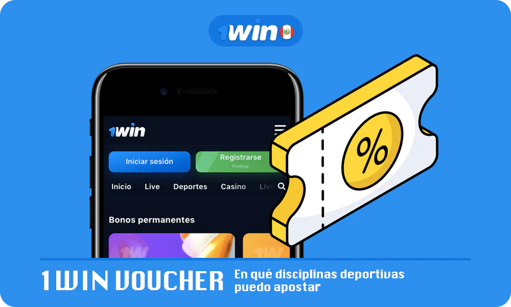Información principal En qué disciplinas deportivas puedo apostar con un 1win voucher