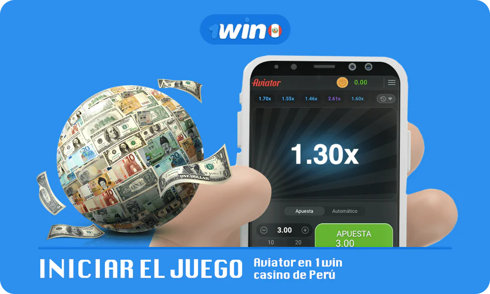 Espet 3. Iniciar el juego en 1win