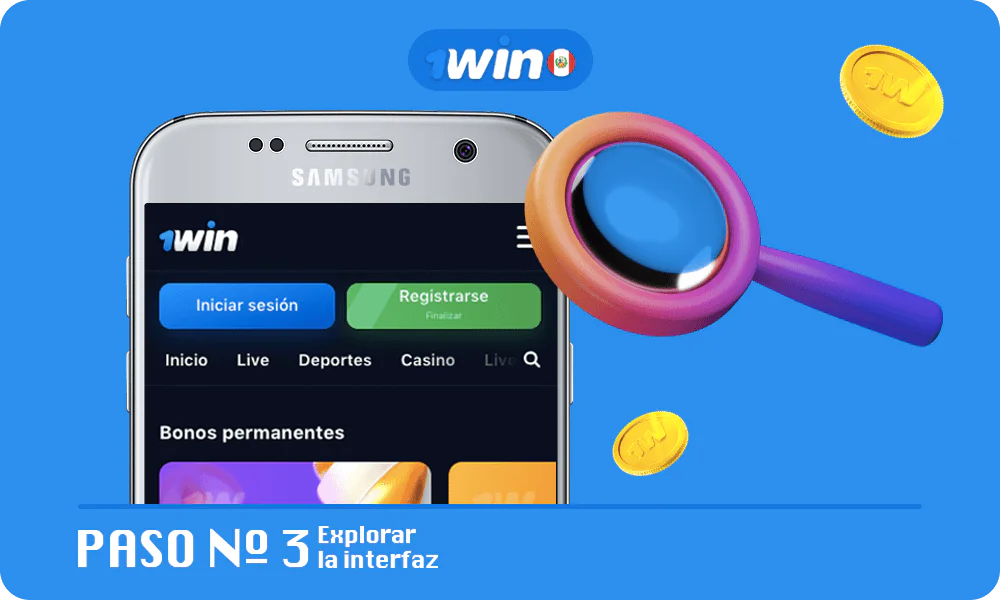 Paso nº 3 - Explorar la interfaz