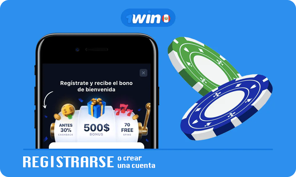 Espet 1. Consejos sobre cómo Registrarse o crear una cuenta en 1win