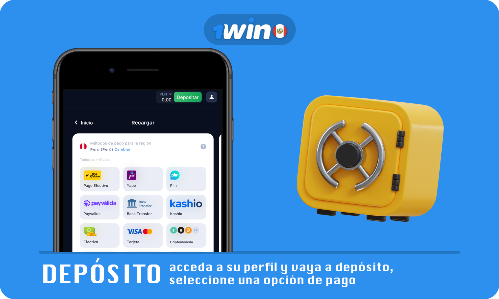 Para realizar apuestas de deportes de fantasía en 1win Perú, los jugadores deben iniciar sesión en su cuenta y realizar un depósito