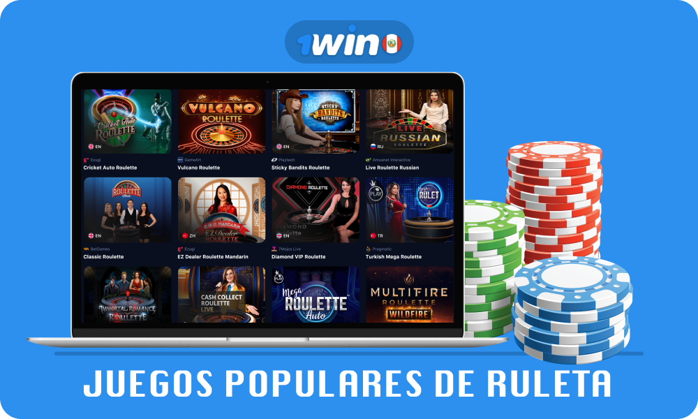 En 1win en Perú, los jugadores valoran especialmente ciertos tipos de ruleta y dan mayor preferencia a la Ruleta Rumana, First Person Xxxtreme Lightning Roulette, EZ Dealer Roleta Brasileira